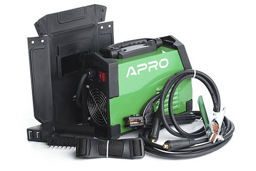 Зварювальний апарат інверторний APRO MMA-260, ел.4мм + набір кабелів, фото 1