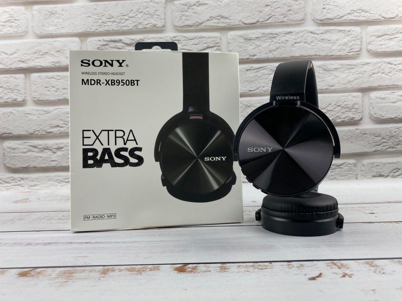 Бездротові накладні навушники для Sony MDR-XB950BT Black Bluetooth