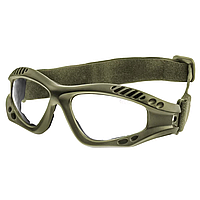 Оригінальні тактичні окуляри Mil-Tec Commando Goggles Air Pro Clear Olive (15615401)