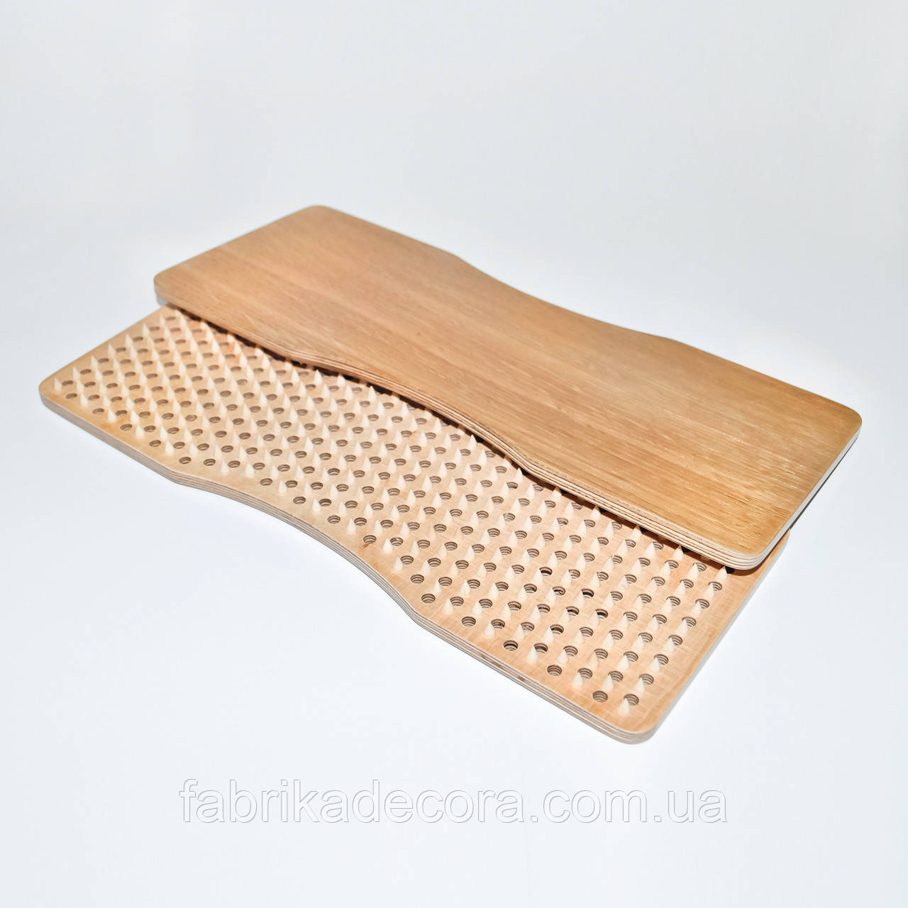 Дошка Садху ручної роботи з 12 мм дерев'яними цвяхами одна в одну, фото 1