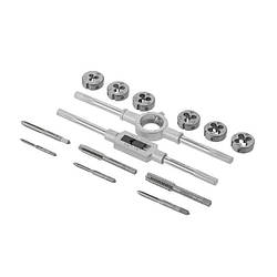 Набір плашок M3-M10 і позначників M3-M10, 14 од. INTERTOOL SD-8024