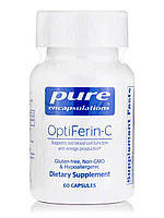 Комплекс з залізом OptiFerin-C Pure Encapsulations, 60 капсул