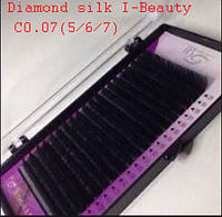 Ресницы i-Beauty Diamond Silk "MIX" C0.07 (5/6/7)мм