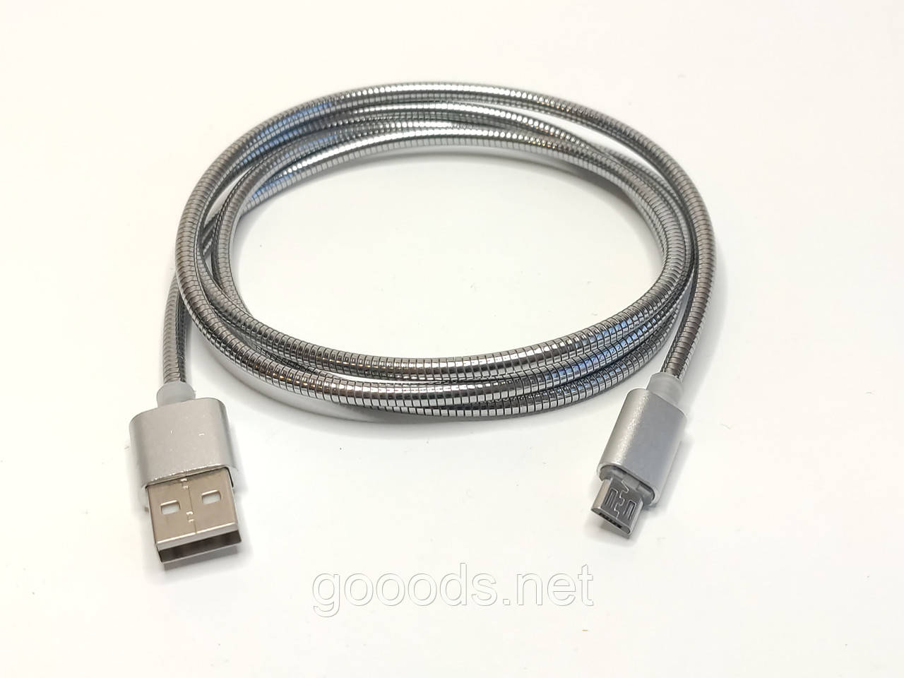 Кабель в металлической оплетке Micro-USB для зарядки и синхронизации