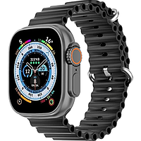 Умные смарт часы Smart Watch Ultra 8 Mini 41mm смарт-часы с украинским меню и функцией звонка черные