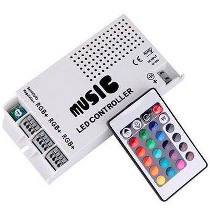Контролер RGB OEM 9A-IR-24 music, фото 2