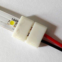 Конектор для світлодіодних стрічок OEM SC-04-SW-8-2 8 mm joint wire (затискач-дрот), фото 3