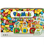 Кукурудзяний конструктор натуральний і універсальний PLAY AND LEARN (навчальний) "ABC" Play Mais (160250), фото 7