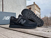 Чоловічі кросівки New Balance 574 ML574EVE чорні Оригінал