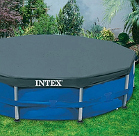 Захисний тент Intex 28030 для круглих каркасних басейнів діаметр 305 см