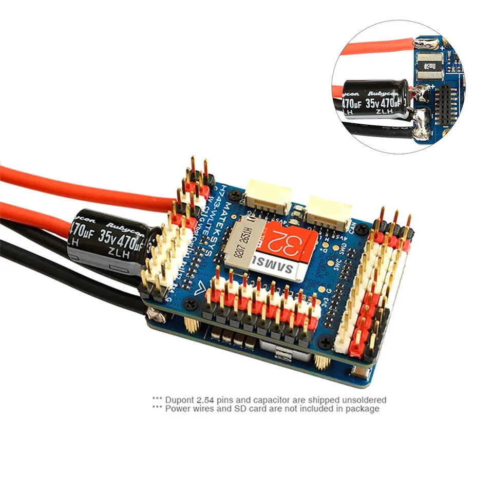 Політний контролер Matek H743 Wlite