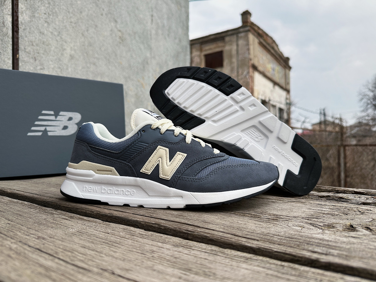 Чоловічі кросівки New New Balance 997 CM997HVB сині Оригінал