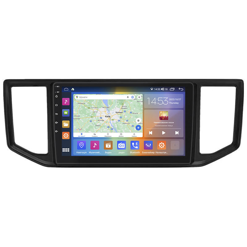 Штатна магнітола Lesko для Volkswagen Crafter II 2017-н.в. 10" 2/32Gb CarPlay 4G Wi-Fi GPS Prime Вольцваг 3 шт.