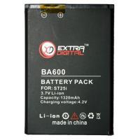 Акумуляторна батарея EXTRADIGITAL Sony Ericsson BA600 (1320 mAh) (BMS6344)