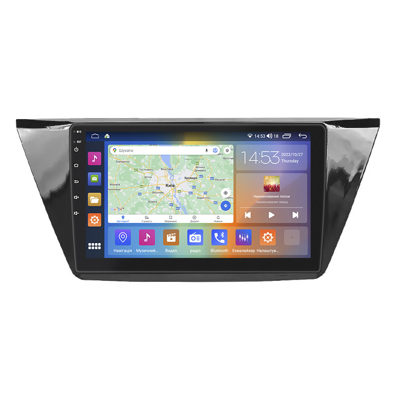 Штатна магнітола Lesko для Volkswagen Touran III 2015-н.в. IPS 10" 2/32Gb CarPlay 4G Wi-Fi GPS Prime 5шт