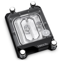 Водоблок Ekwb EK-Quantum Velocity sTR4 D-RGB - Nickel + Plexi (3831109810286)