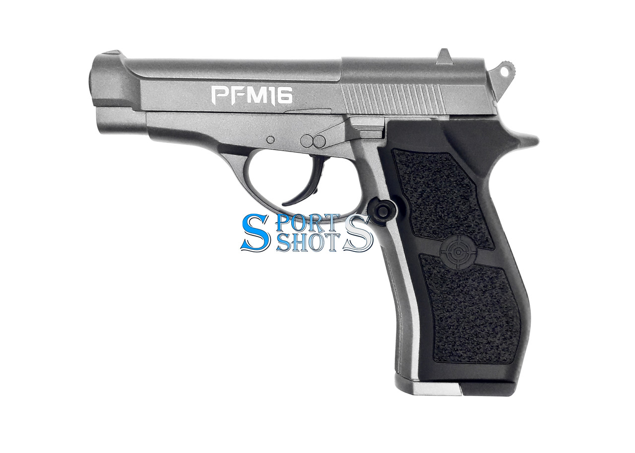 Пневматичний пістолет Crosman PFM16 (Beretta M84 FS, метал)