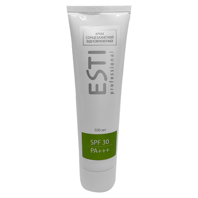 Сонцезахисний крем відновлювальний Esti SPF 30; РА+++