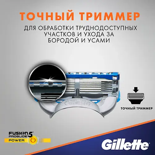 Gillette Fusion5 ProGlide POWER 8шт. Оригінал (жилет фьюжн проглайд ...