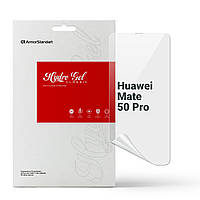 Защитная пленка для Huawei Mate 50 Pro (Противоударная гидрогелевая. Прозрачная)