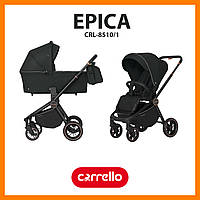 CARRELLO EPICA CRL-8510/1 універсальна коляска 2 в 1 Space Black Чорний