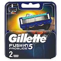 Gillette Fusion Proglide 2шт. Оригинал (жилет фьюжн проглайд) кассеты лезвия джилет проглайд