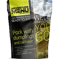 Свинина з клейками та капустою Adventure Menu Pork with dumplings and cabbage