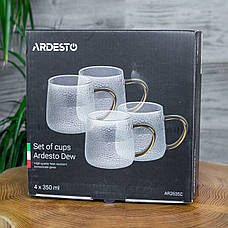 Набір чашок 4 шт Ardesto AR2635C, фото 4
