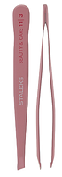 Пінцет для брів Staleks BEAUTY&CARE 11 Type 3 широкі скошені крайки ТBC-11/3