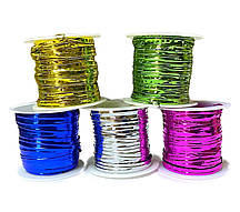 Фольгований дріт, дріт для пакування 0,4mm/10m Різні кольори Набір 12шт
