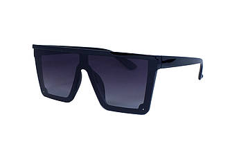 Жіночі сонцезахисні окуляри маска polarized P2911-4, фото 1