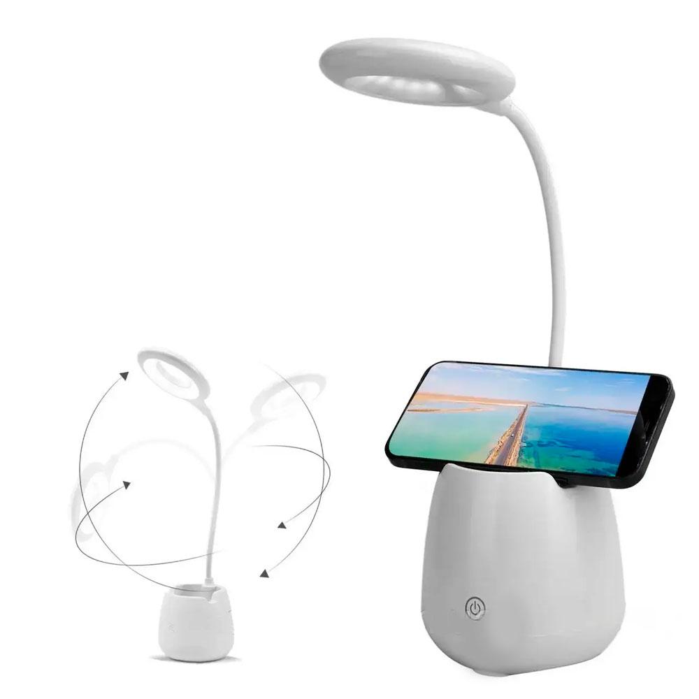 Акумуляторна настільна лампа з USB, LED TABLE LAMP / LED лампа-підставка, фото 1