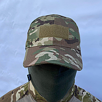 Тактическая кепка мултикам ЗСУ, уставная кепка рип-стоп военная, армейская кепка