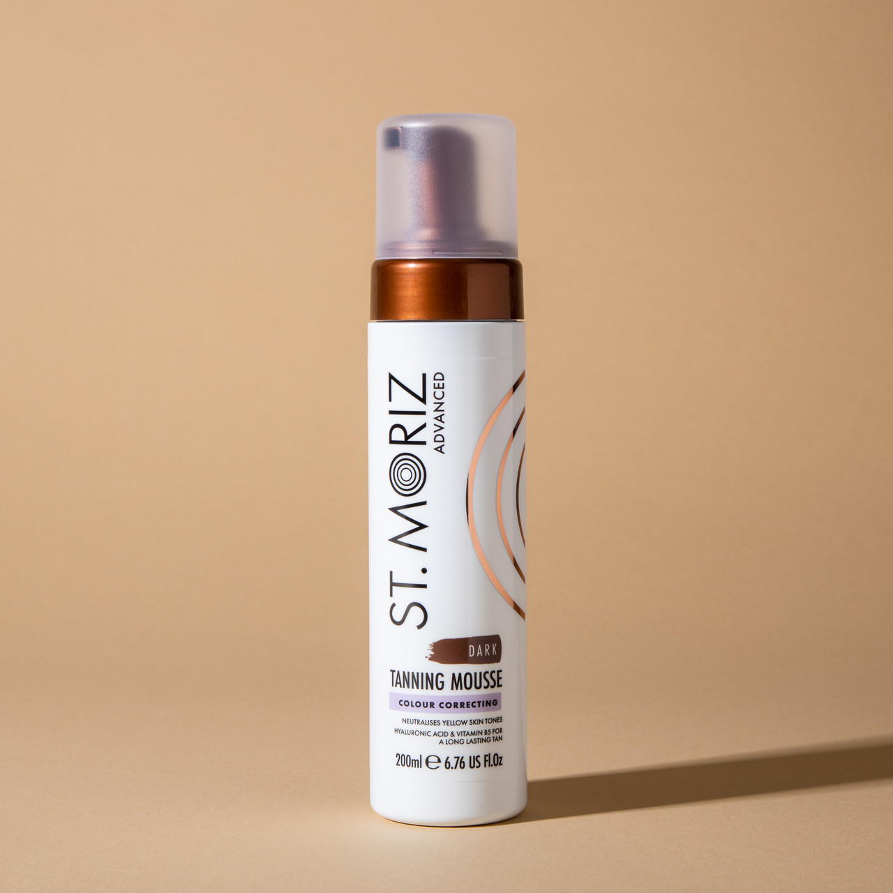 Автобронзат-мус для чорної шкіри St. Moriz Advanced Colour Correcting Mousse Dark