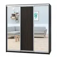 Шафа-купе (1900-2700*600*2200)  дсп/дзеркало/дзеркало