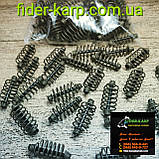 Рибальська годівниця пружина "Вбивця карася" , крашена (колір хакі), фото 2