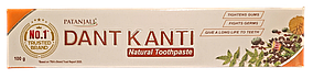 Зубна паста Дант Kanti Natural, Дант Канті Натурал, 100 гр Patanjali - аюрведична рецептура на травах