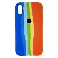 Чехол Fiji Colorfull для Apple iPhone XR бампер накладка Blue