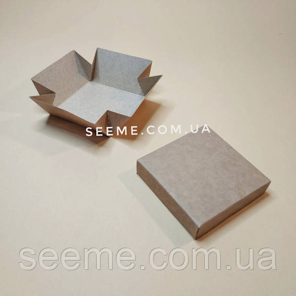 Коробка подарункова, 90х90х50 мм.