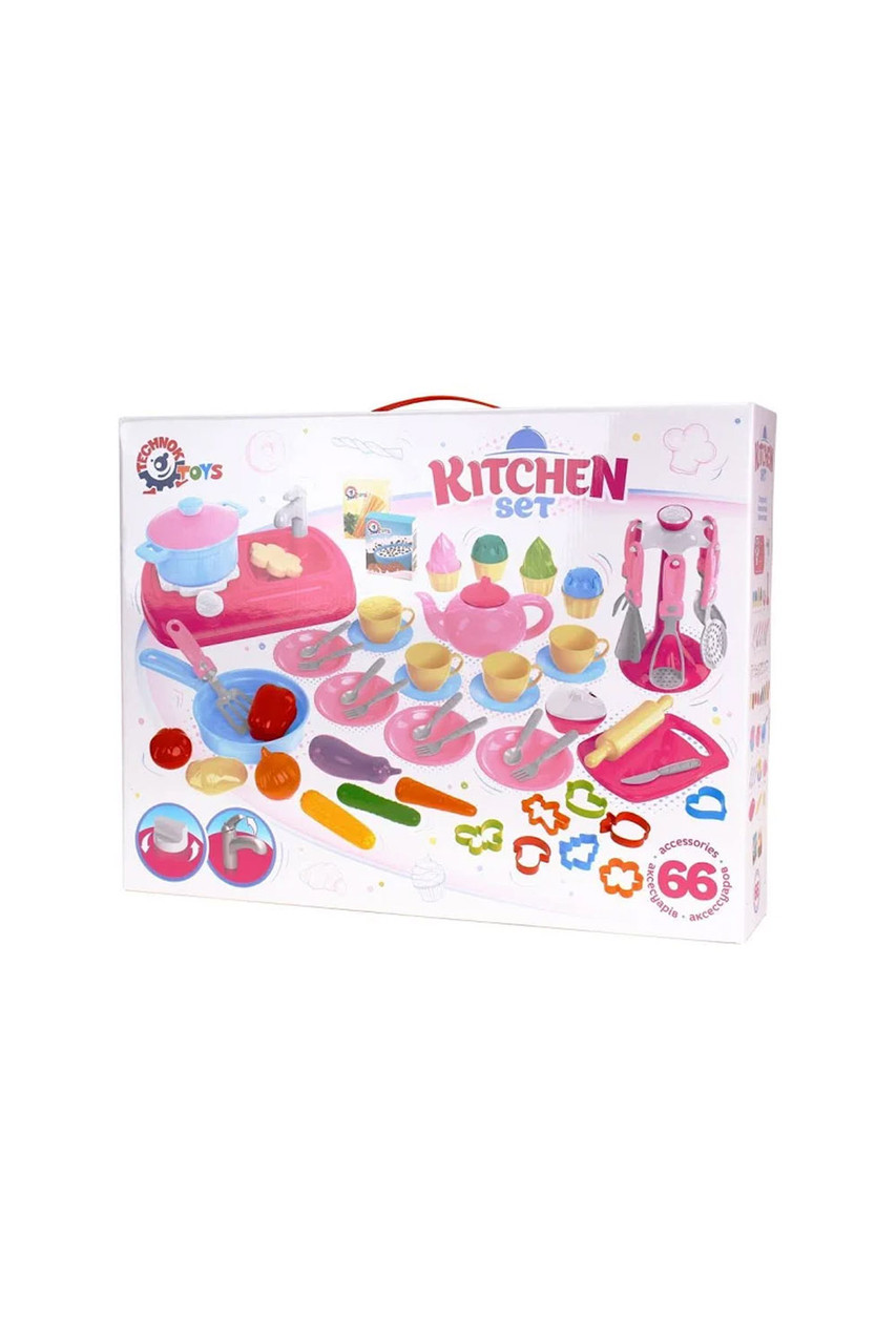 Ігровий набір "Кухня з набором посуду" колір різнокольоровий ЦБ-00164951