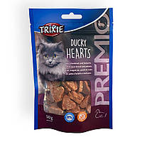 Лакомство для кошек Trixie Premio Hearts утка/минтай 50 г TX-42705