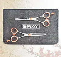 Набор парикмахерских ножниц Sway Elite 207 размер 5.5 (110 207 set 5.5")