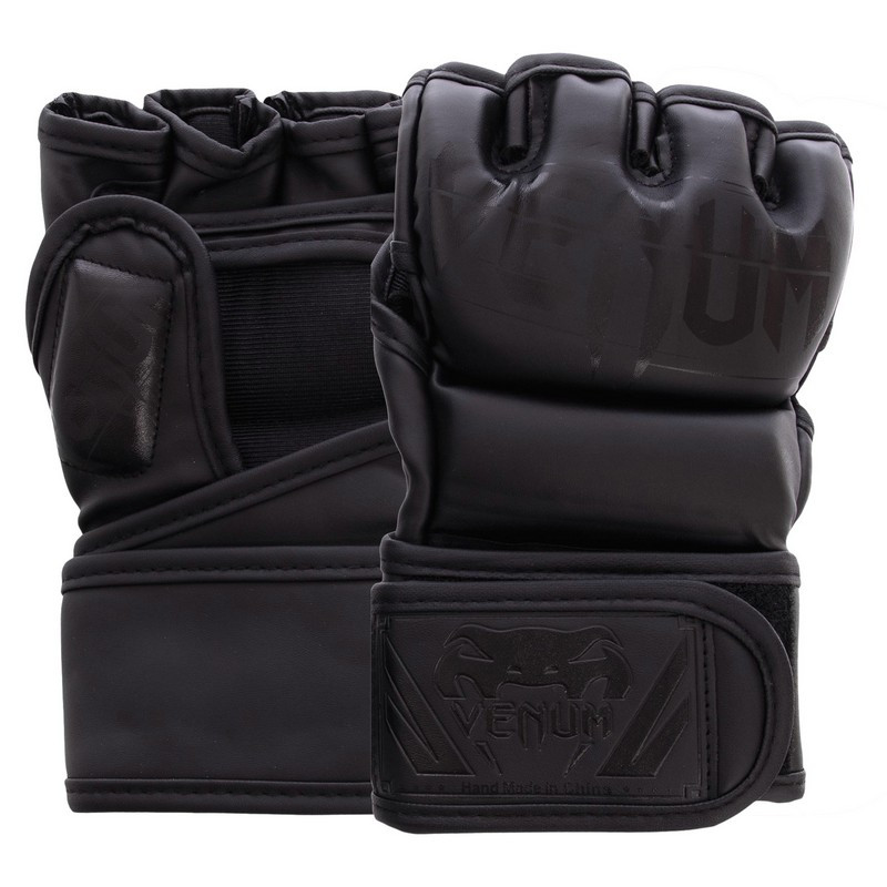 Дитячі рукавиці для змішаних єдиноборств MMA Zelart PU р-рXXS-XS, чорні