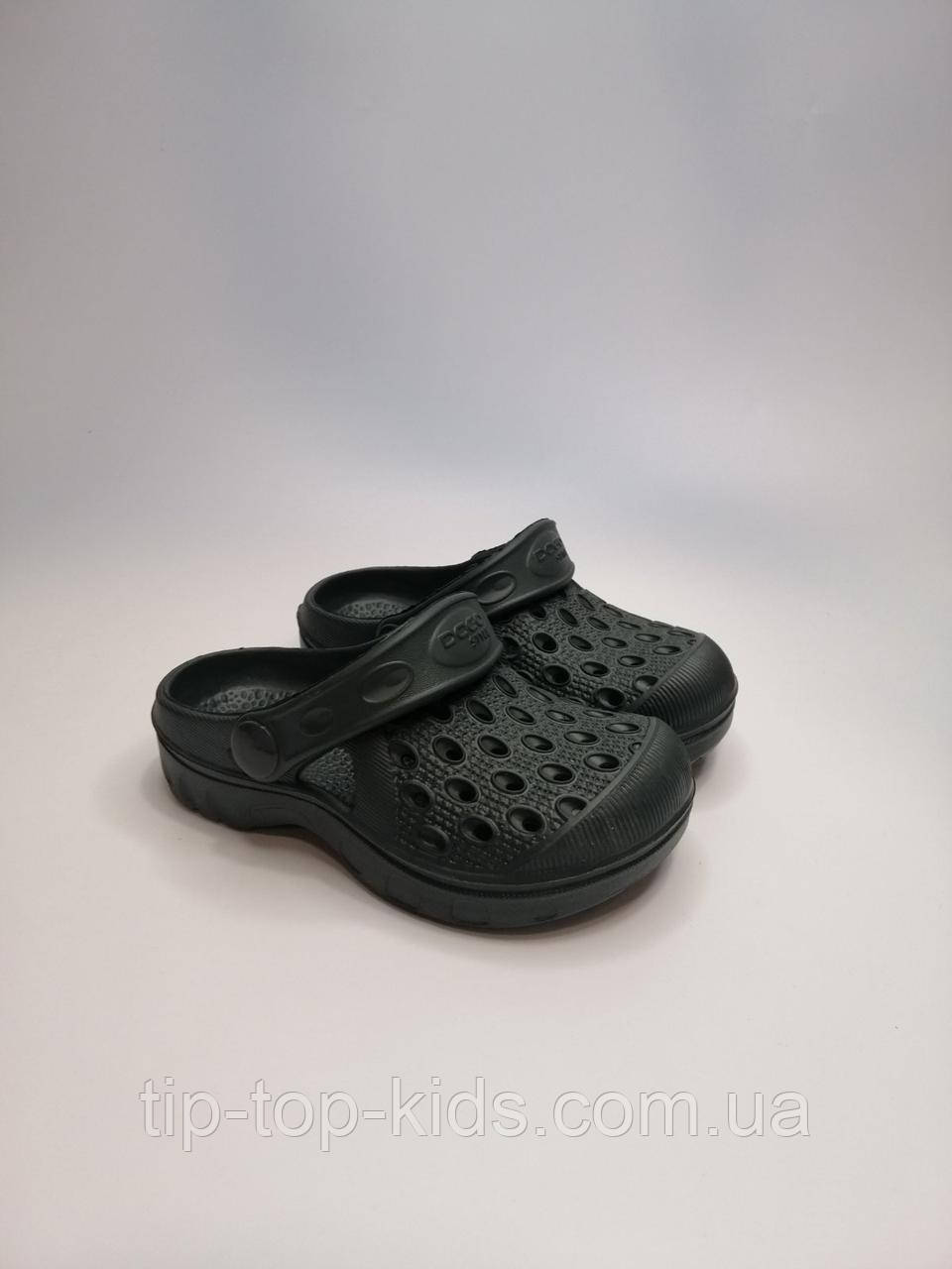 Сабо-крокси для хлопчика Dago Style 327 хакі р.24-28
