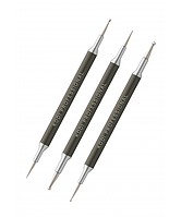 Набір довгих дотсів для дизайну нігтів Kodi (3шт.; діаметр наконечників: 3мм*1,5мм; 2,5мм*1мм; 2мм*0,7мм)