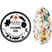 Цветочный гель для дизайна Saga Professional Flower Gel 5 мл, № 05