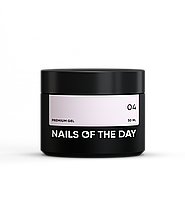 Nails of the Day Premium gel 04 строительный гель (светло-розовый френч), 30 мл