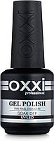 Топ для гель-лака без липкого слоя Oxxi Professional Top CRYSTAL no-wipe UV, 15 мл