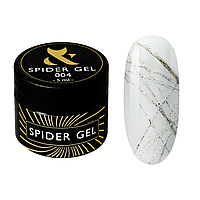 Гель-паутинка для дизайна ногтей F.O.X Spider Gel 5 мл, № 004