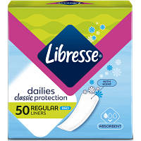 Ежедневные прокладки Libresse Dailies Classic Protection Deo 50 шт.